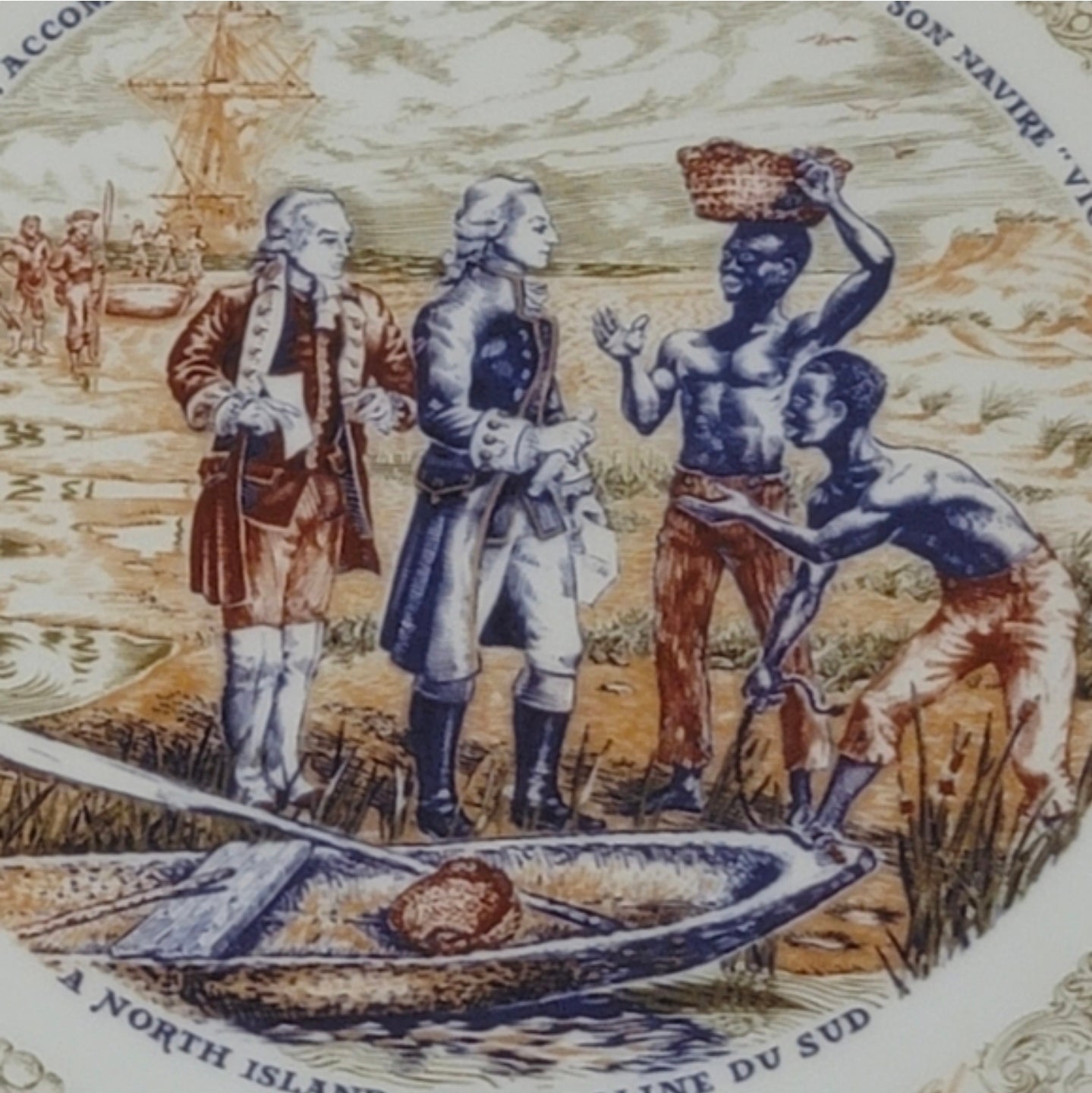 D'arceau-Limoges Henri L Fils Collectors plate Fine China 1977 # 306