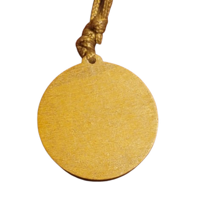 Celestial Collection Sun Moon Medallion Necklace |Vintage-Inspired Gold Pendant